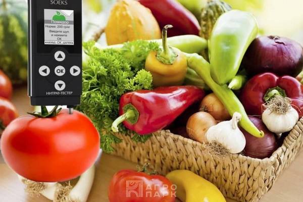 Определение содержания нитратов в овощах и фруктах